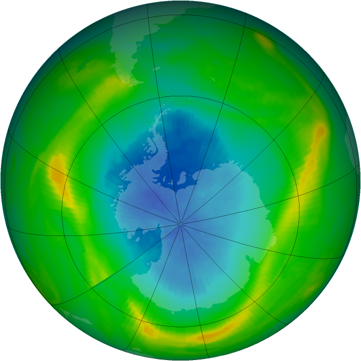 Ozone Map 1981-10-28